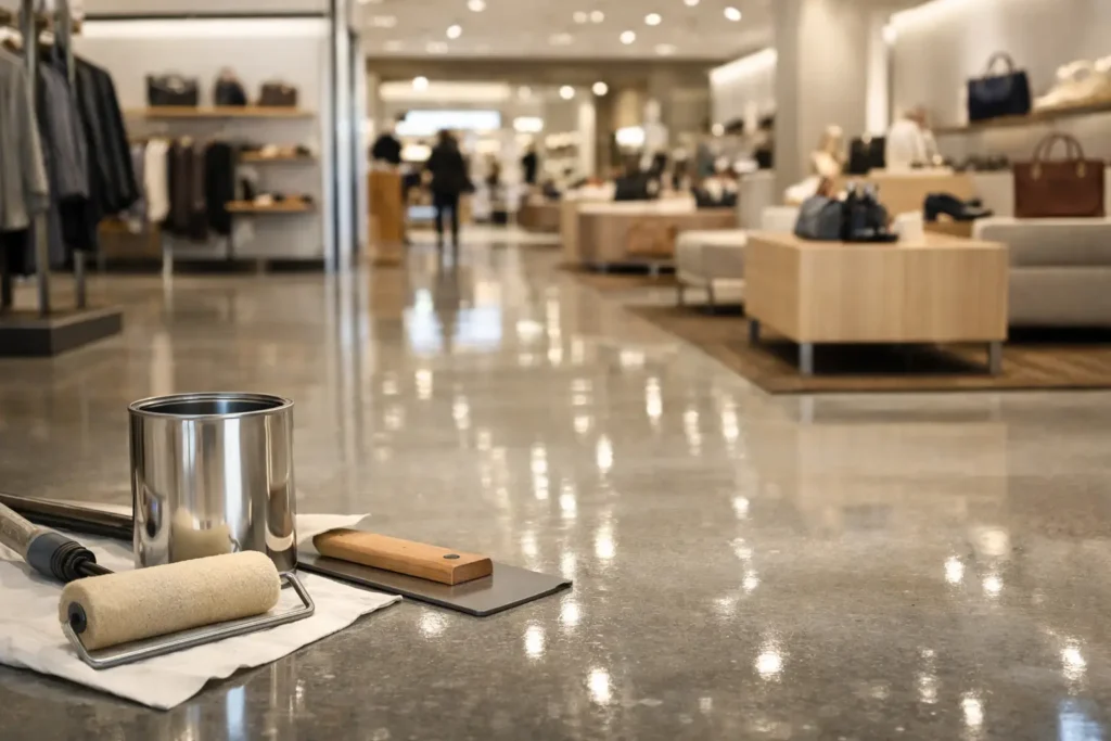 Best Floor Finish for Retail Shop Spaces