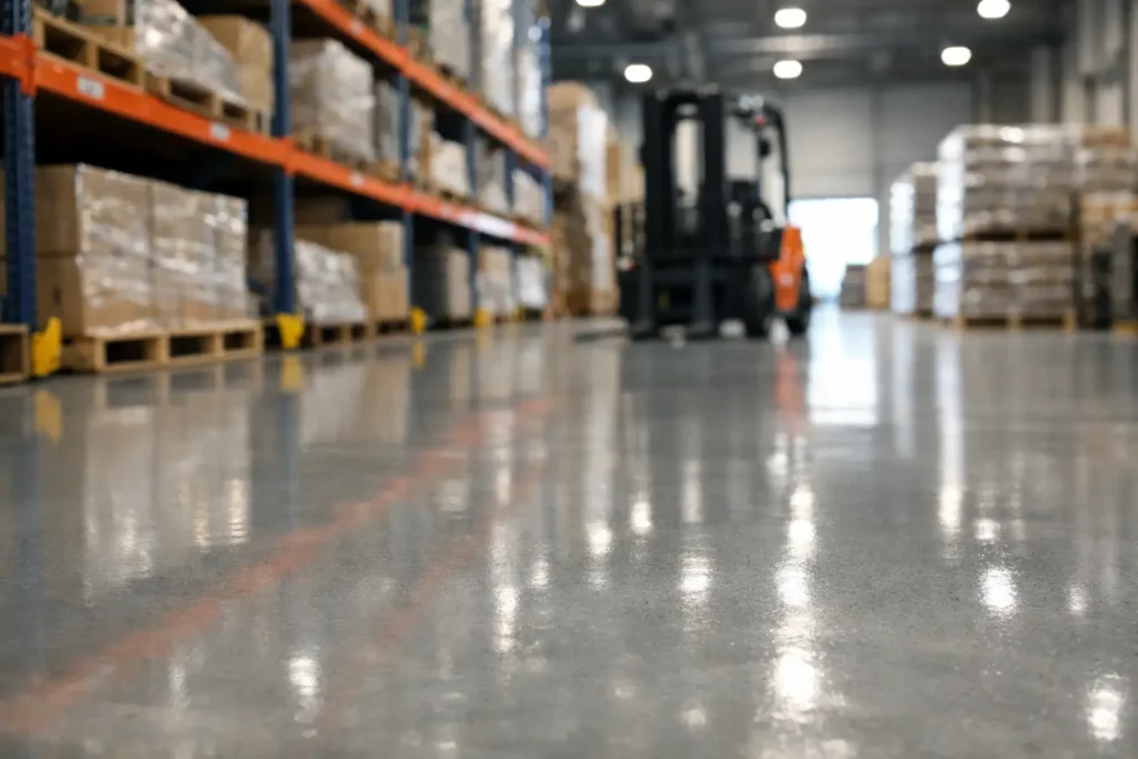 Warehouse Resin Flooring That Works Hard