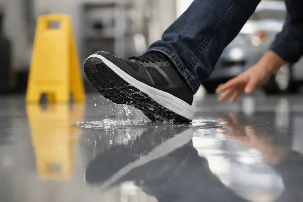 Are Epoxy Floors Slippery? The Real Answer