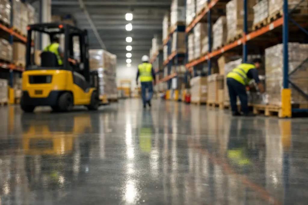 Best Warehouse Floor Coatings for Busy Sites