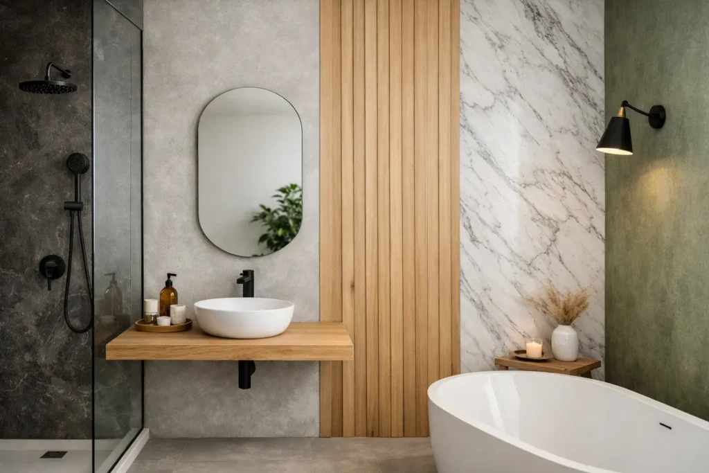 8 Best Bathroom Wall Alternatives to Tiles