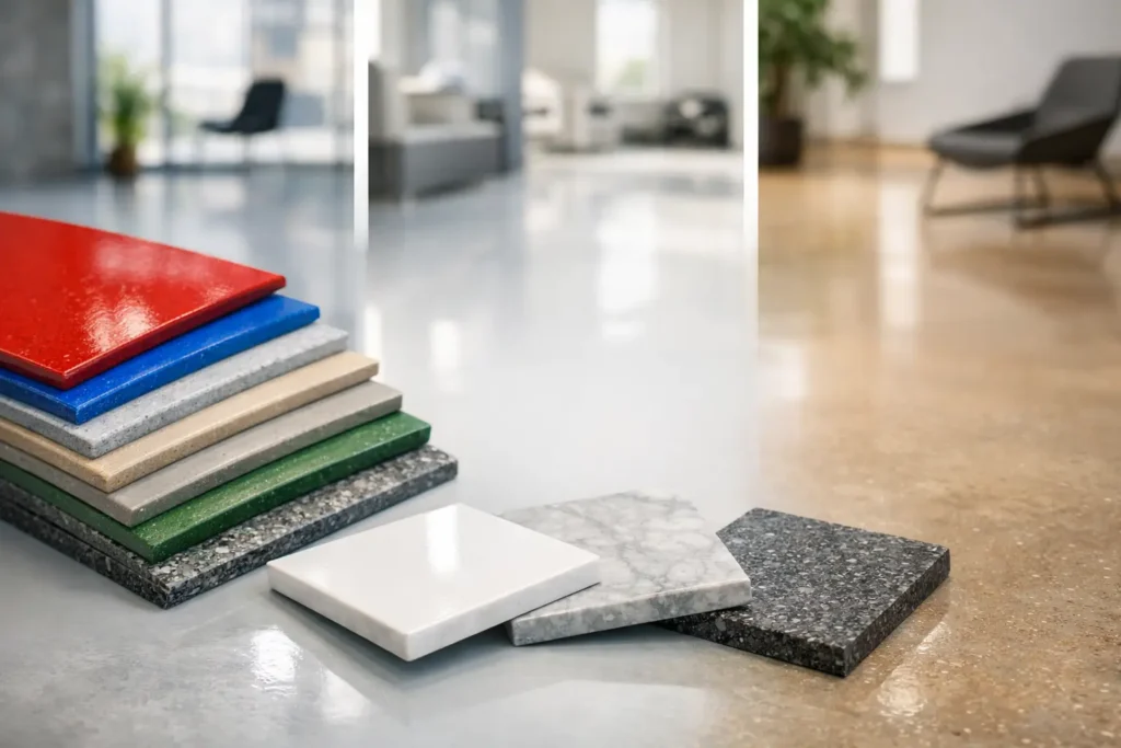 Resin Floor Colour Options That Transform Space
