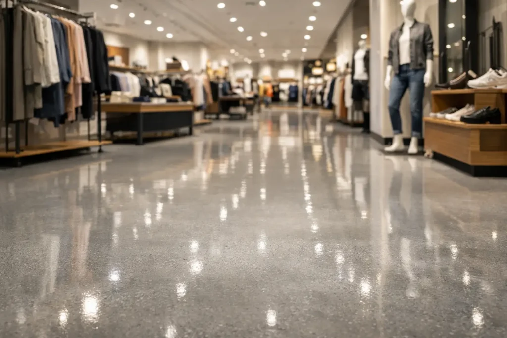 A Retail Epoxy Flooring Case Study That Matters