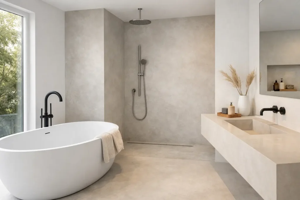 Best Seamless Bathroom Surfaces for Modern Homes