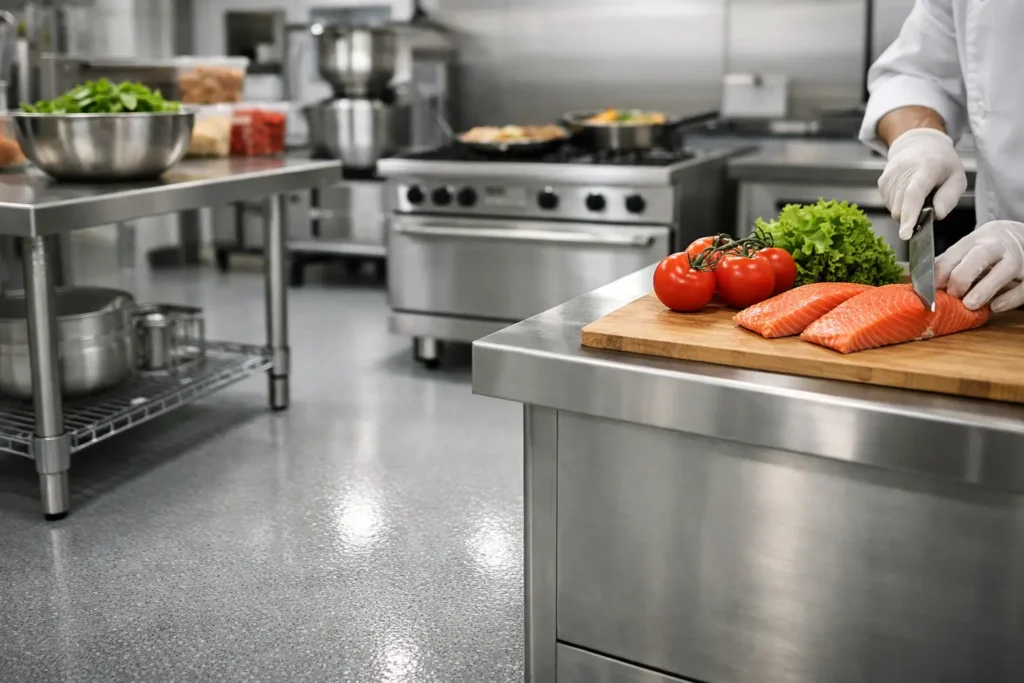 Epoxy Coatings for Food Prep Areas That Perform