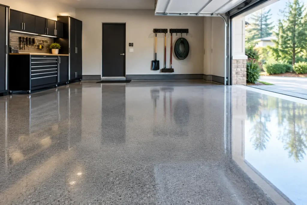 Garage Floor Restoration That Looks Built In