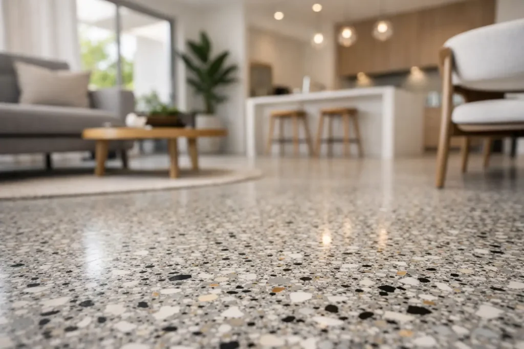 Terrazzo Overlay Flooring Review for Modern Homes