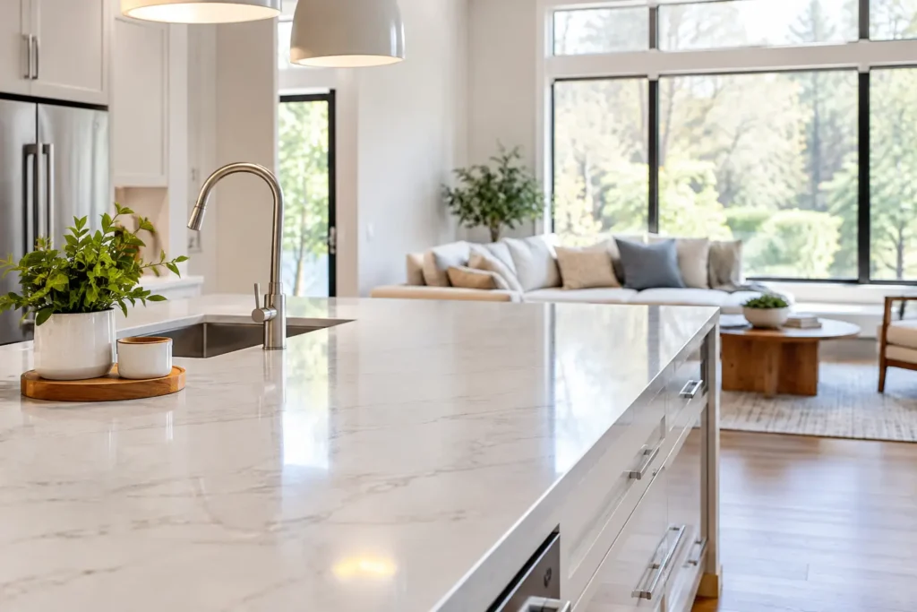 Seamless Surfaces for Beautiful, Hardworking Rooms